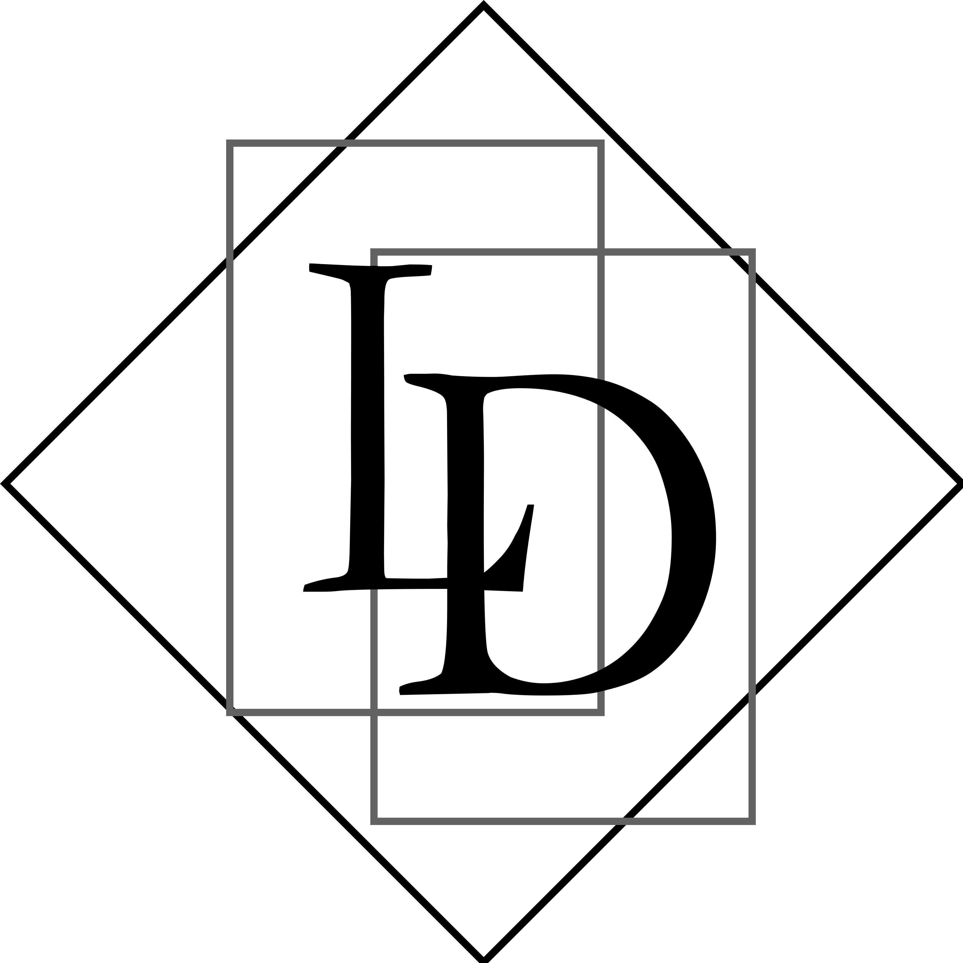 Logical Developments logo - letter L, and letter D inside a diamond